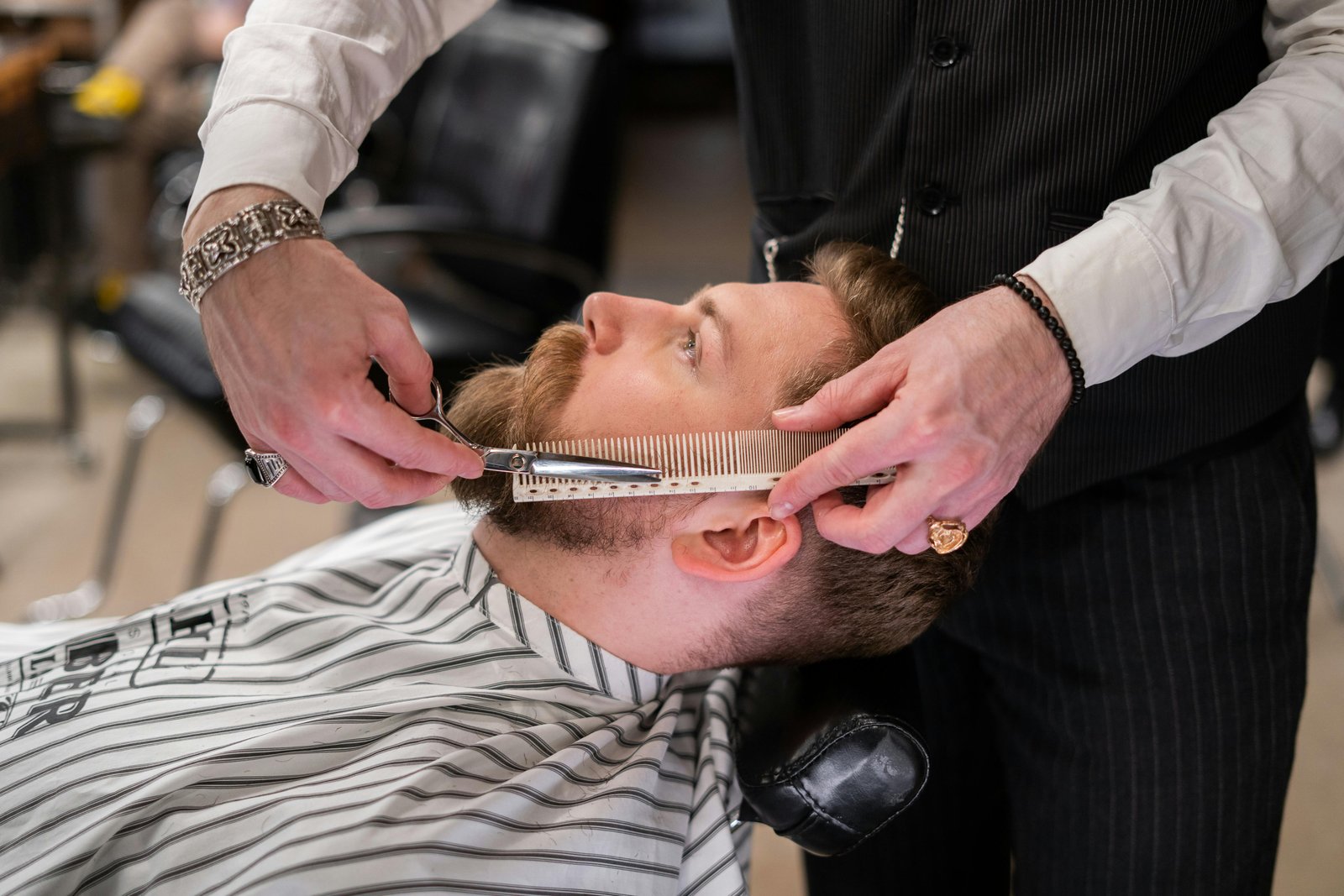 Inside Belvedere Barbershop Cambridge